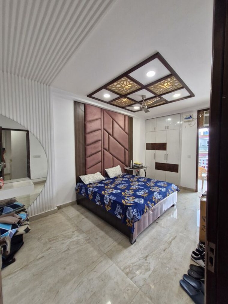 Bedroom, divya-angels 3 Bedroom 1375 Sq.Ft. Builder Floor In Indrapuram Ghaziabad 10190181