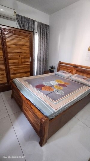 Bedroom in 3 BHK Apartment at Advait Prabha Heights, Ravet – for Rent