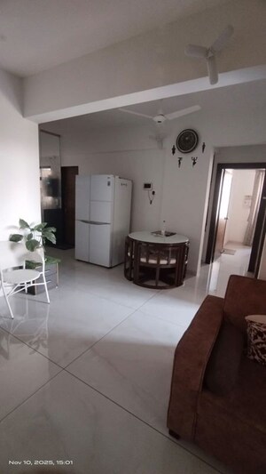 Living Room in 3 BHK Apartment at Advait Prabha Heights, Ravet – for Rent