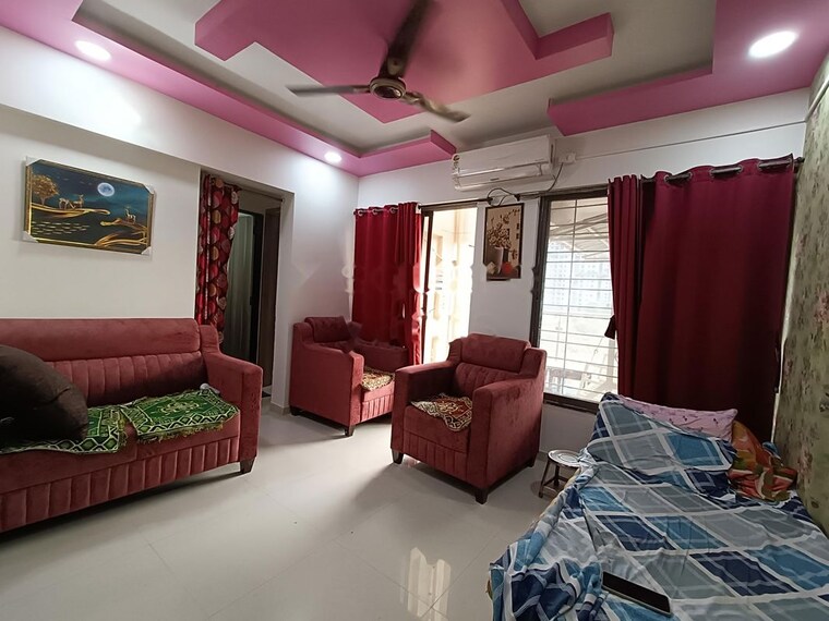 Living Room, menlo-homes-next 1 Bedroom 452 Sq.Ft. Apartment In Kharadi Pune 10190204