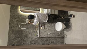 Attached Bathroom in 4 BHK Apartment at Amrapali Dream Valley – for Sale