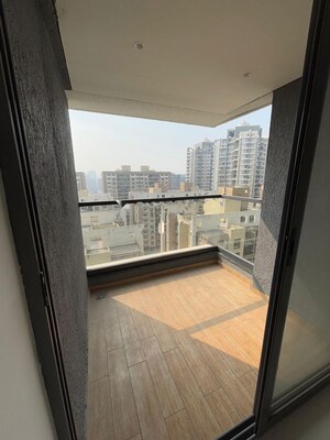 Balcony in 3 BHK Apartment at Majestique Signature Towers, Balewadi – for Rent