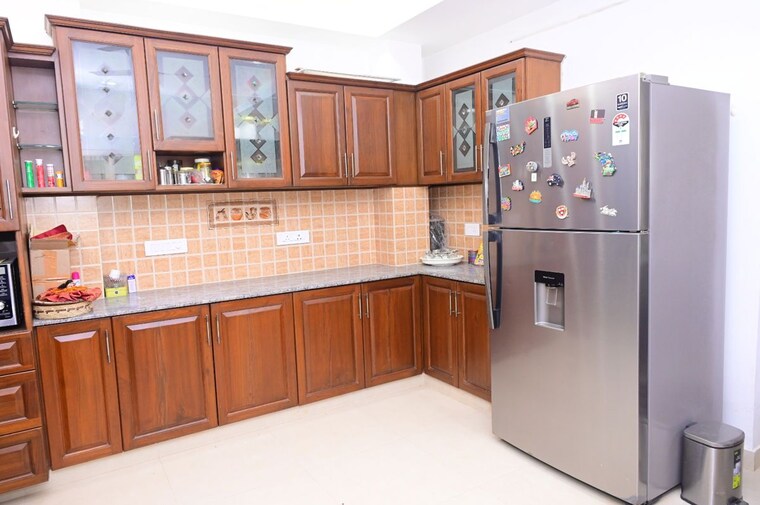 Kitchen, lake-shore-homes 4 Bedroom 5500 Sq.Ft. Villa In Haralur Road Bangalore 10190234