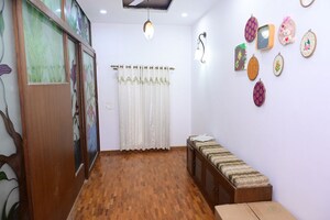 Living Room in 4 BHK Villa at Lake Shore Homes, Haralur Road – for Rent