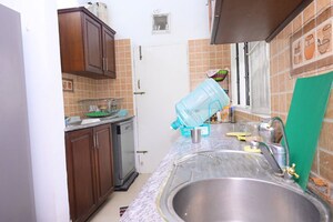 Bathroom in 4 BHK Villa at Lake Shore Homes, Haralur Road – for Rent