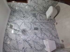 Bathroom in 3 BHK Apartment at Mehrauli – for Rent