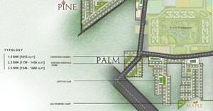 Master Plan in 3.5 BHK Builder Floor at M3M Antalya Hills, Sector 79 – for Sale