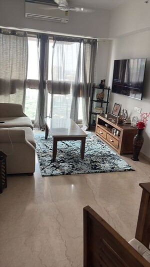 Living Room in 2 BHK Apartment at Kanakia Silicon Valley, Powai – for Rent
