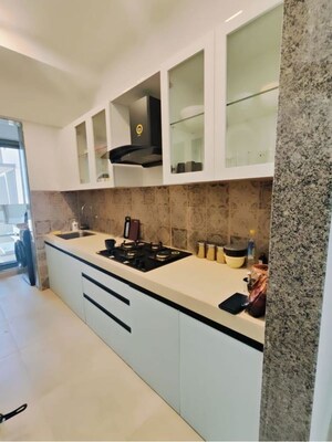 Kitchen in 2 BHK Apartment at Kanakia Silicon Valley, Powai – for Rent