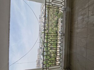 Balcony in 3 BHK Apartment at Mahagun Mirabella, Sector 79 – for Rent