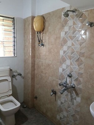 Bathroom in 2 BHK Apartment at Millie Enclave, Malad West – for Rent