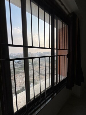 Balcony in 2 BHK Apartment at Kohinoor Sapphire 3, Tathawade – for Rent