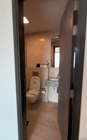 Bathroom in 3 BHK Apartment at Piramal Mahalaxmi Central Tower, Mahalaxmi – for Rent