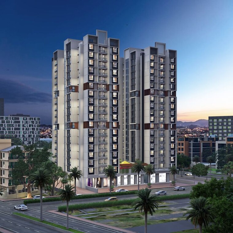 Exterior View, kalyan east 2 Bedroom 923 Sq.Ft. Apartment In Kalyan East Thane 10190380