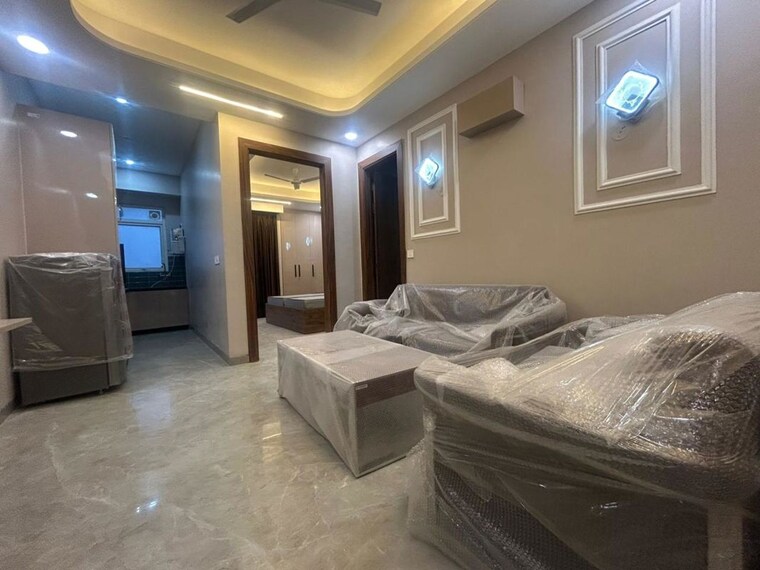 Living Room, hong-kong-bazaar 2 Bedroom 1620 Sq.Ft. Builder Floor In Sector 57 Gurgaon 10190388