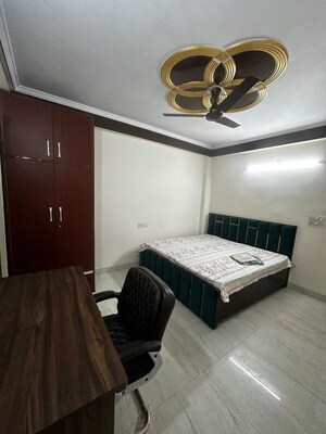 Bedroom in 3 BHK Builder Floor at Ardee City, Sector 52 – for Rent