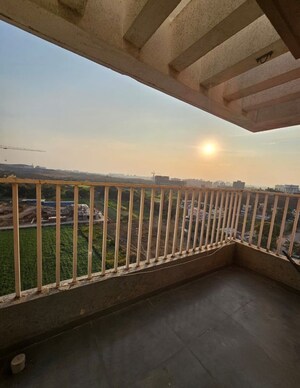 Balcony in 3.5 BHK Apartment at Silver Homes, Moshi – for Sale