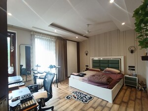 Bedroom in 3 BHK Builder Floor at Panchsheel Enclave – for Rent