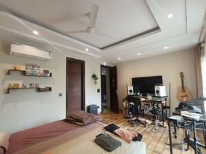 Master Bedroom in 3 BHK Builder Floor at Panchsheel Enclave – for Rent