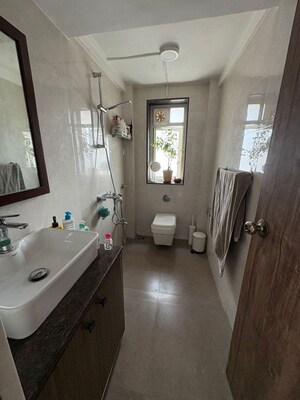 Bathroom in 2 BHK Apartment at Bandra West – for Rent