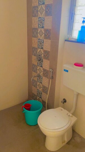 Bathroom in 1 BHK Apartment at Sai Shriya Samruddhi, Wagholi – for Rent