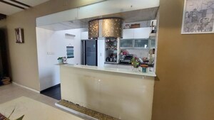 Kitchen in 3 BHK Apartment at Hiranandani Meadows, Manpada – for Sale