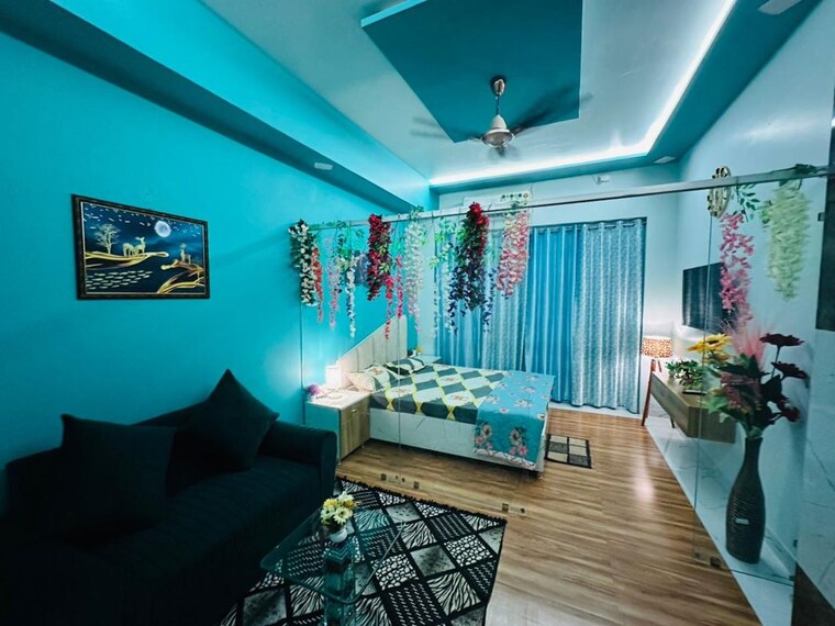 Bedroom, gaur-city-center Studio 550 Sq.Ft. Apartment In Sector 4 Greater Noida Greater Noida 10190482