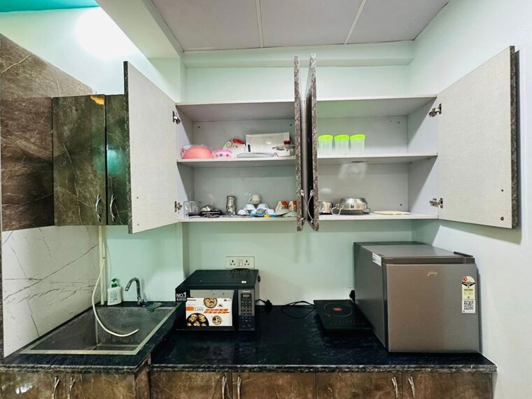 Kitchen, gaur-city-center Studio 575 Sq.Ft. Apartment In Sector 4 Greater Noida Greater Noida 10190511