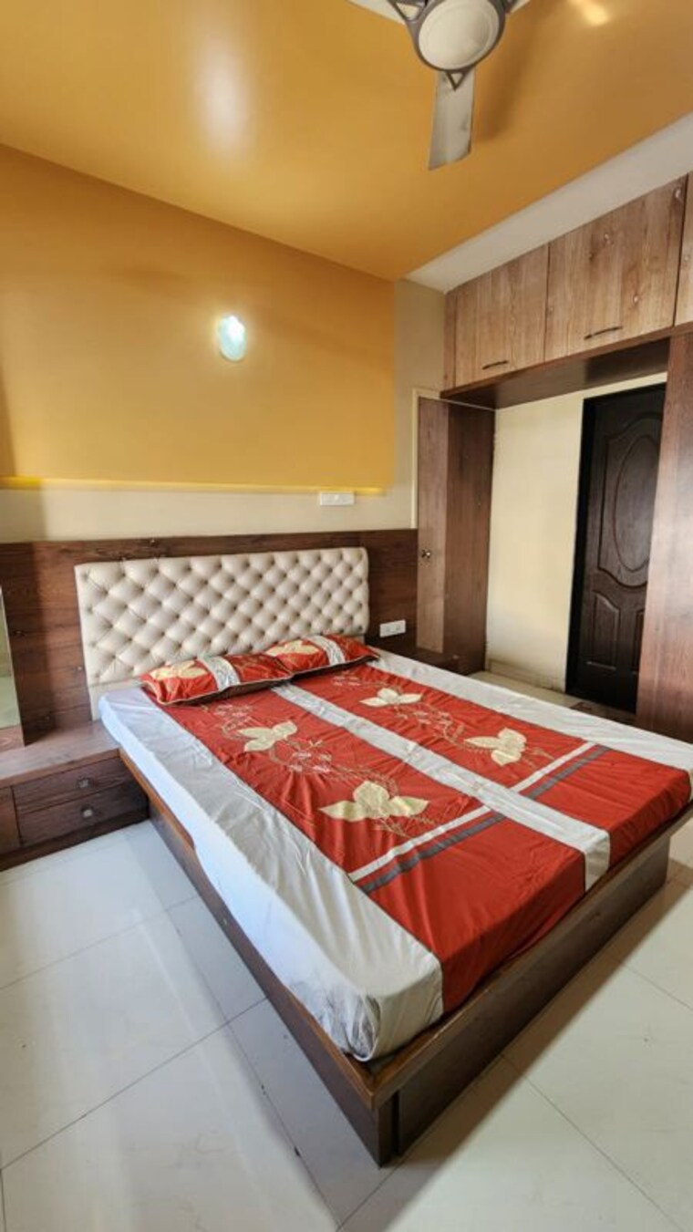 Bedroom, gulmohar-city 2 Bedroom 850 Sq.Ft. Apartment In Kharadi Pune 10190518