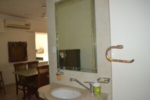 Bathroom in 3 BHK Apartment at Arjun Apartment Chembur, Chembur – for Rent