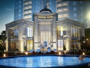 Swimming Pool in 2 BHK Apartment at Eiffel Vivassa Estate, Bagiamau – for Rent