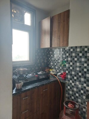 Kitchen in 1 RK Builder Floor at Kohli One Malibu Town, Sector 47 – for Rent