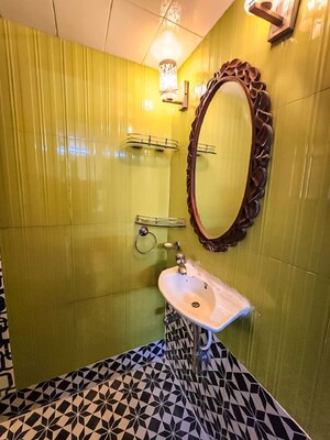 Bathroom in 2 BHK Apartment at Bandra West – for Rent