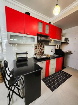 Kitchen in 2 BHK Apartment at Bandra West – for Rent