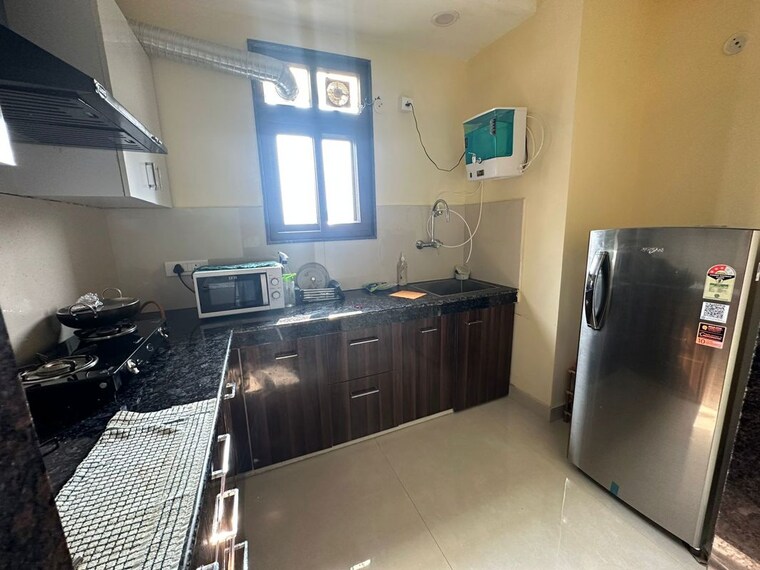 Kitchen, kohli-one-malibu-town 1 RK 600 Sq.Ft. Builder Floor In Sector 47 Gurgaon 10190636