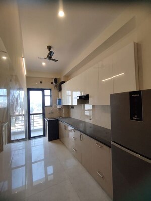 Kitchen in 1 RK Builder Floor at Kohli One Malibu Town, Sector 47 – for Rent