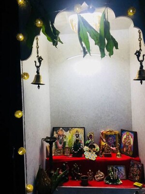 Bedroom in 3 BHK Apartment at Omkar Alta Monte, Malad East – for Rent