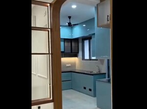 Kitchen in 3 BHK Apartment at SRR Sriram River View, Narsingi – for Rent