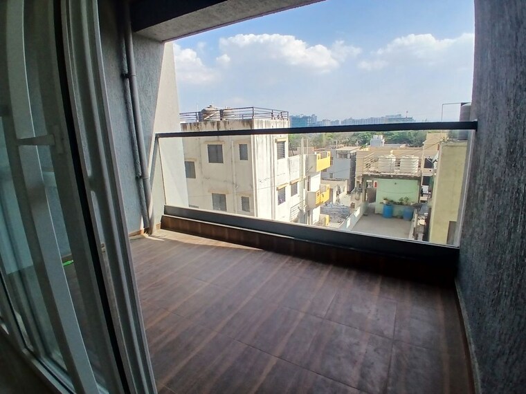 Balcony, pristine-allure 2 Bedroom 666 Sq.Ft. Apartment In Kharadi Pune 10190678
