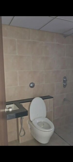 Bathroom in 3 BHK Apartment at Purva Atmosphere, Thanisandra Main Road – for Rent