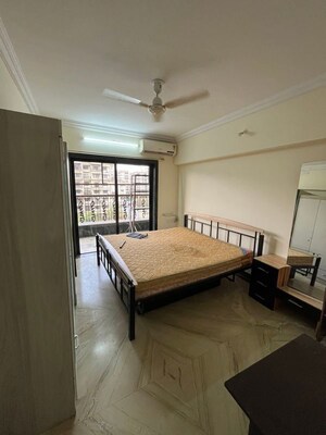 Bedroom in 3 BHK Apartment at Green Valley CHS, Wanwadi – for Sale