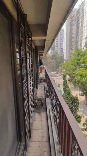 Balcony in 3 BHK Apartment at Madeline Apartments, Chembur – for Rent