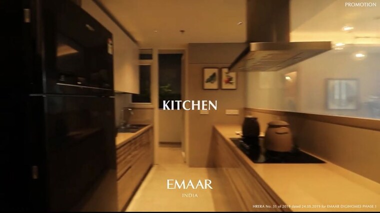 Kitchen, emaar-digi-homes 3.5 Bedroom 2589 Sq.Ft. Apartment In Sector 62 Gurgaon 10190879
