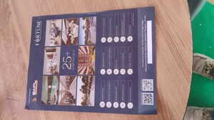 Floor Plan in 3 BHK Apartment at EAPL Sri Tirumala Fortune, Tukkuguda – for Sale