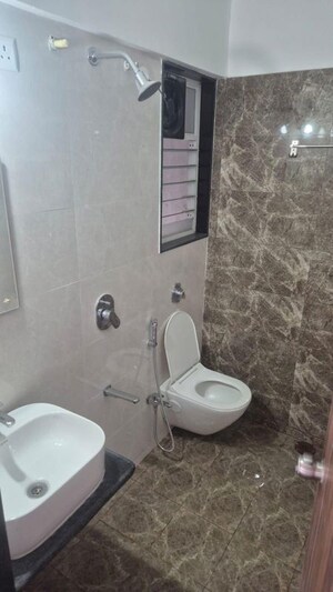 Bathroom in 2 BHK Apartment at Surya Skies, Punawale – for Rent