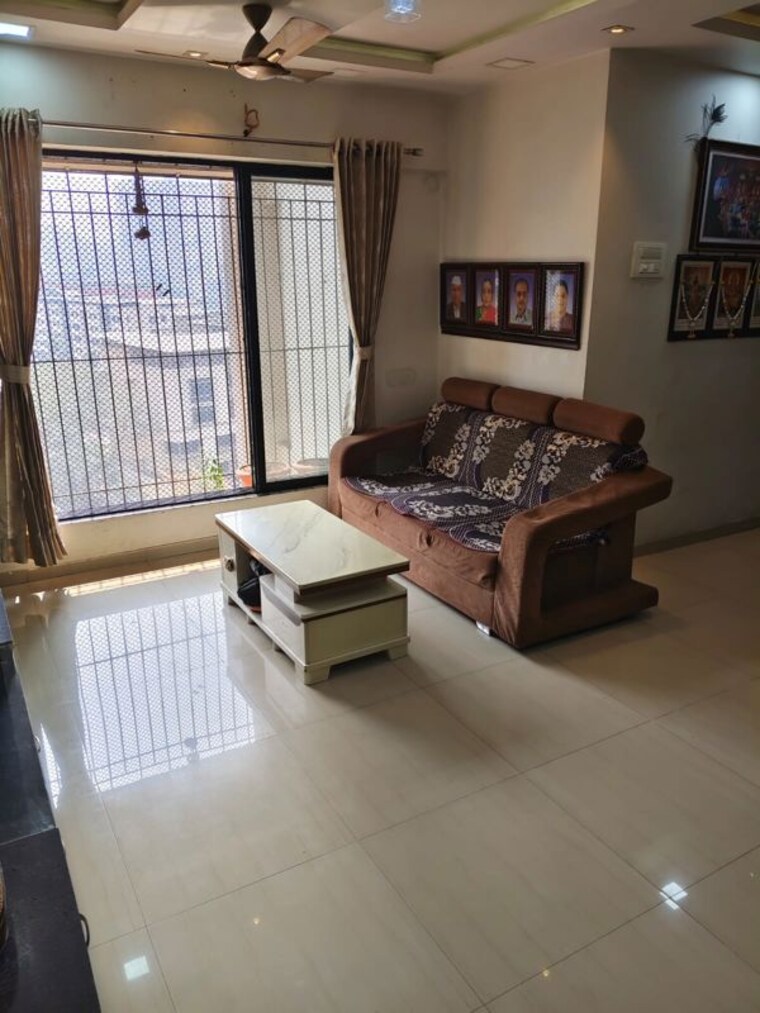 Living Room, unnathi-woods-phase-1-and-2 2 Bedroom 650 Sq.Ft. Apartment In Ghodbunder Road Thane 10191064