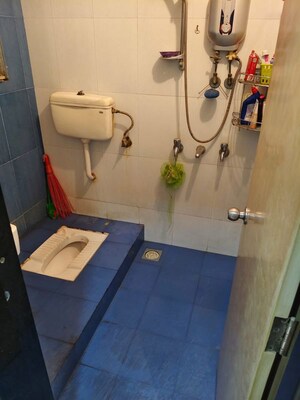 Bathroom in 2 BHK Apartment at Unnathi Woods Phase 1 And 2, Ghodbunder Road – for Sale