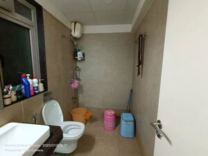 Bathroom in 4 BHK Apartment at Adani Group Western Heights, Andheri West – for Rent