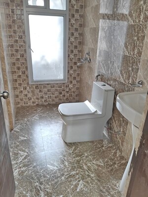 Bathroom in 1.5 BHK Apartment at Prateek Grand City, Siddharth Vihar – for Rent