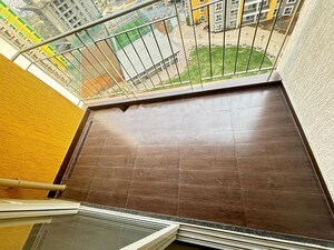 Balcony in 2 BHK Apartment at Pride Purple Park Titan, Hinjewadi – for Rent